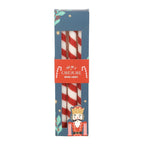 Set of 3 Candy Cane Stripe Taper Candles | Inspired Creative Gifts | UK Supplier