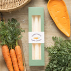Set of 3 Carrot Patch Daisy Taper Candles | Inspired Creative Gifts | UK Supplier