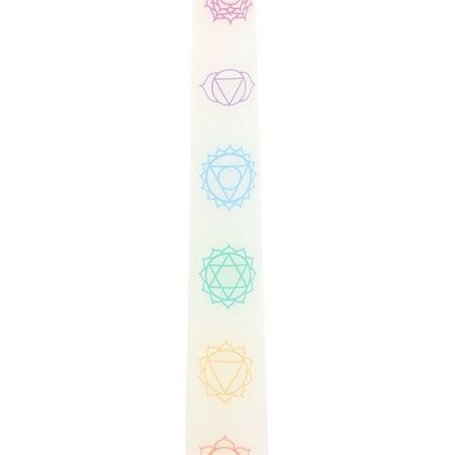 Set of 3 Chakra Balancing Taper Dinner Candles | Inspired Creative Gifts | UK Supplier