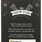 Set of 3 Coven Sisters Witch Hat Keyrings | Inspired Creative Gifts | UK Supplier