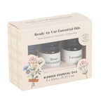 Set of 3 Floral Blended Essential Oils | Inspired Creative Gifts | UK Supplier