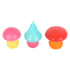 Set of 3 Mushroom Shaped Candles | Inspired Creative Gifts | UK Supplier