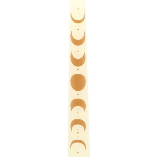 Set of 3 Off White Moon Phases Taper Dinner Candles | Inspired Creative Gifts | UK Supplier