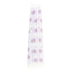 Set of 3 Purple Daisy Taper Candles | Inspired Creative Gifts | UK Supplier