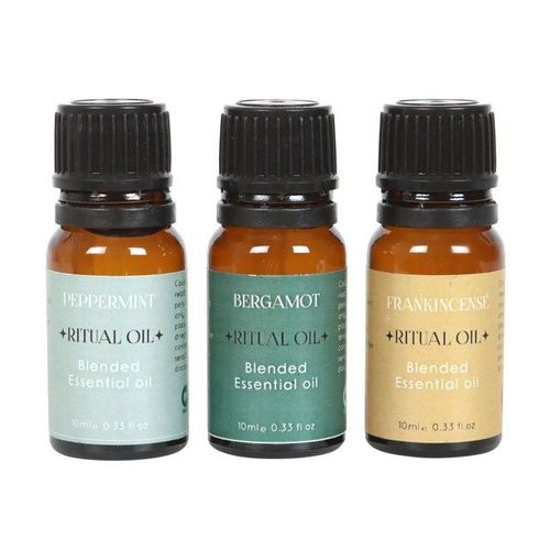 Set of 3 Success Ritual Blended Essential Oils | Inspired Creative Gifts | UK Supplier