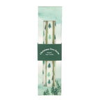 Set of 3 White Fir Tree Taper Candles | Inspired Creative Gifts | UK Supplier