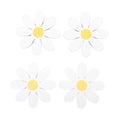 Set of 4 Daisy Shaped Coasters | Inspired Creative Gifts | UK Supplier