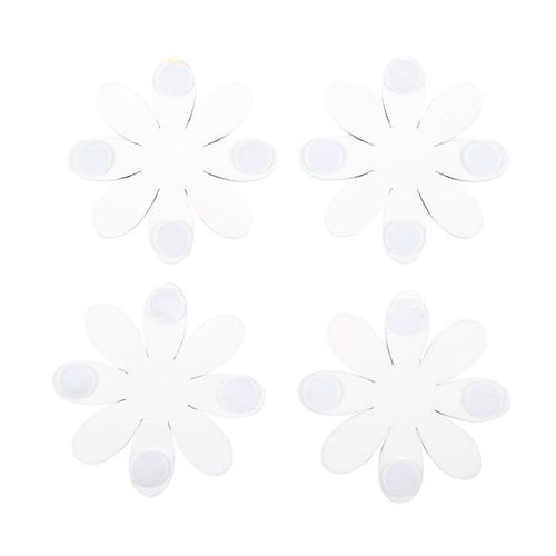 Set of 4 Daisy Shaped Coasters | Inspired Creative Gifts | UK Supplier