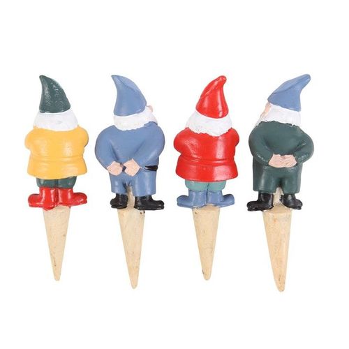 Set of 4 Mini Gnome Plant Pot Pals | Inspired Creative Gifts | UK Supplier