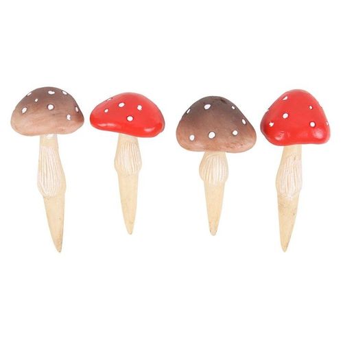 Set of 4 Mini Mushroom Plant Pot Pals | Inspired Creative Gifts | UK Supplier