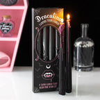 Set of 4 Pink Vampire Tears Taper Candles | Inspired Creative Gifts | UK Supplier