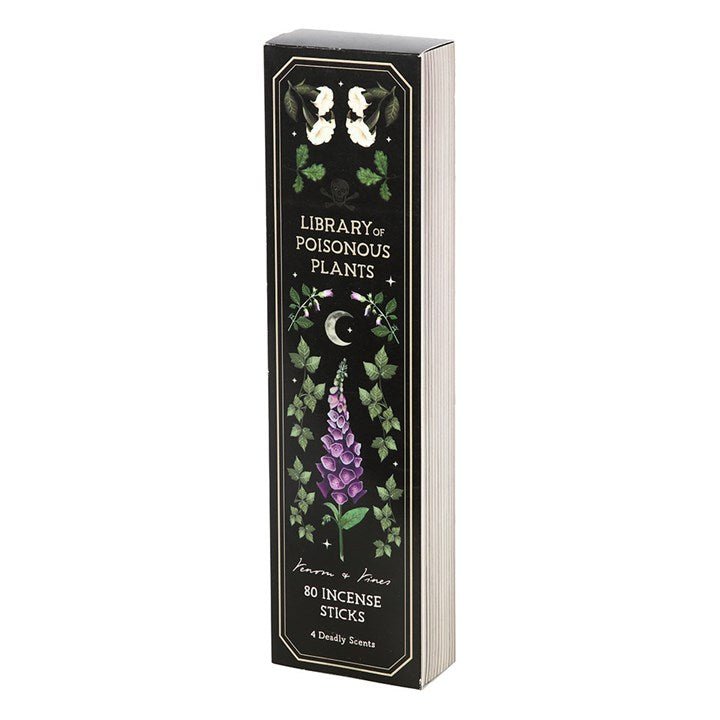 Set of 4 Poisonous Plants Incense Stick Packs | Inspired Creative Gifts | UK Supplier