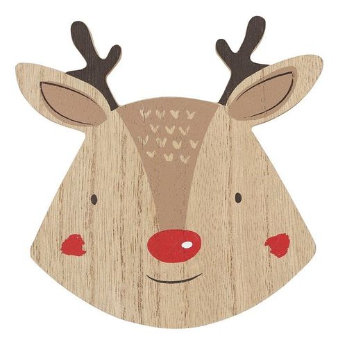 Set of 4 Reindeer Coasters | Inspired Creative Gifts | UK Supplier