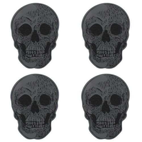 Set Of 4 Skull Coasters | Inspired Creative Gifts | UK Supplier