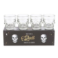 Set of 4 Skull Shot Glasses Set | Inspired Creative Gifts | UK Supplier