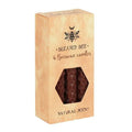 Set of 6 Brown Beeswax Spell Candles | Inspired Creative Gifts | UK Supplier