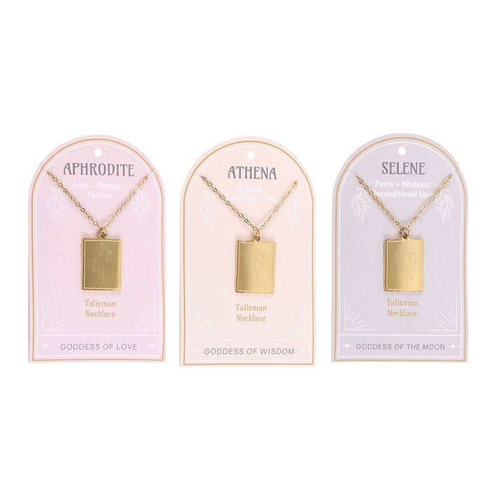Set of 6 Goddess Energy Necklaces | Inspired Creative Gifts | UK Supplier