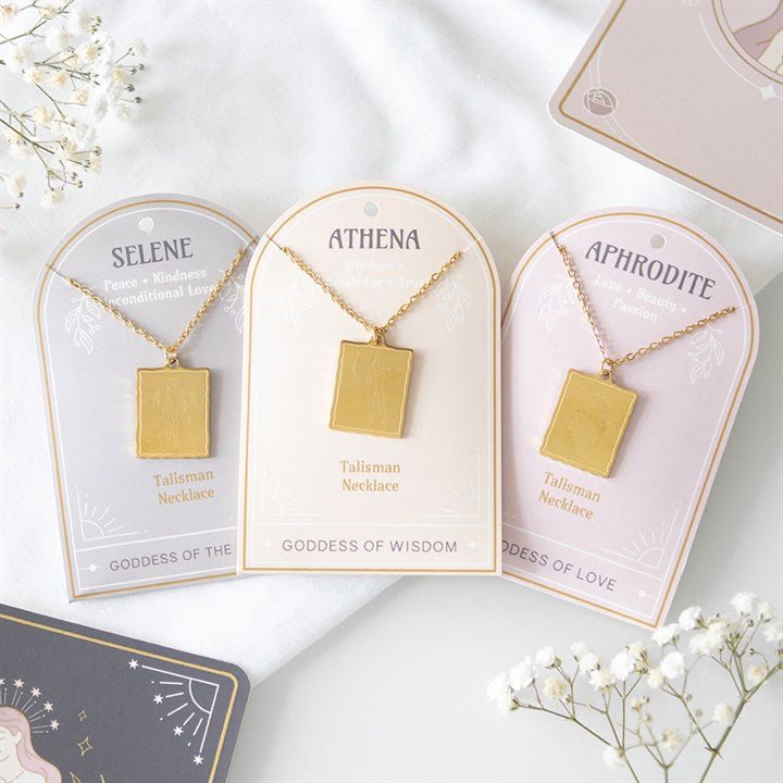 Set of 6 Goddess Energy Necklaces | Inspired Creative Gifts | UK Supplier
