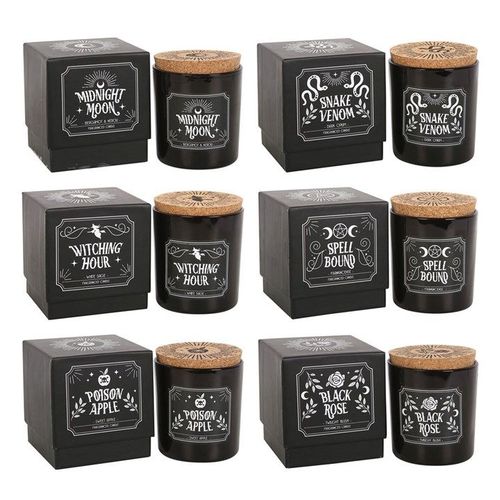 Set of 6 Midnight Ritual Candles | Inspired Creative Gifts | UK Supplier
