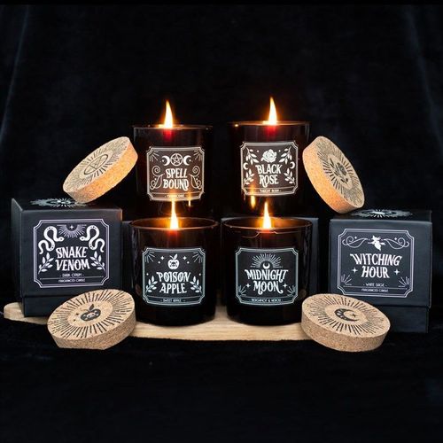 Set of 6 Midnight Ritual Candles | Inspired Creative Gifts | UK Supplier