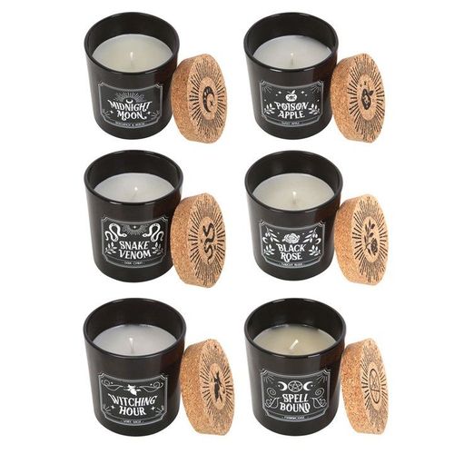 Set of 6 Midnight Ritual Candles | Inspired Creative Gifts | UK Supplier