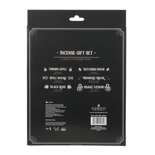 Set of 6 Midnight Ritual Incense Sticks | Inspired Creative Gifts | UK Supplier