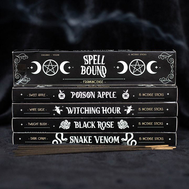 Set of 6 Midnight Ritual Incense Sticks | Inspired Creative Gifts | UK Supplier