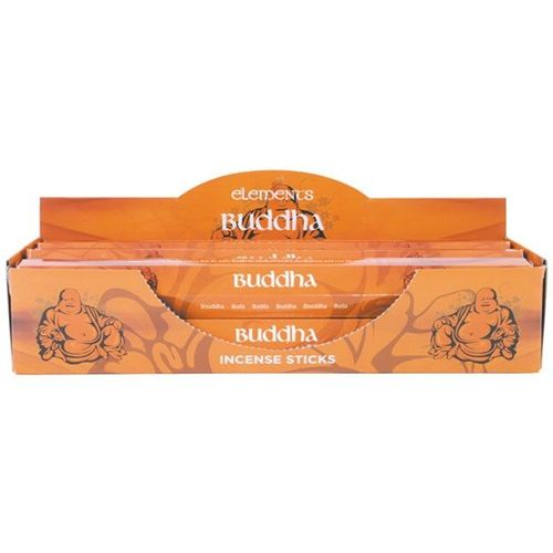 Set of 6 Packets of Elements Buddha Incense Sticks | Inspired Creative Gifts | UK Supplier