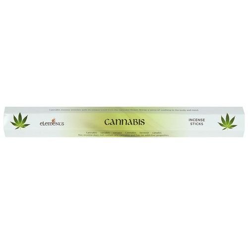 Set of 6 Packets of Elements Cannabis Incense Sticks | Inspired Creative Gifts | UK Supplier