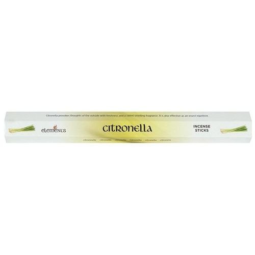 Set of 6 Packets of Elements Citronella Incense Sticks | Inspired Creative Gifts | UK Supplier