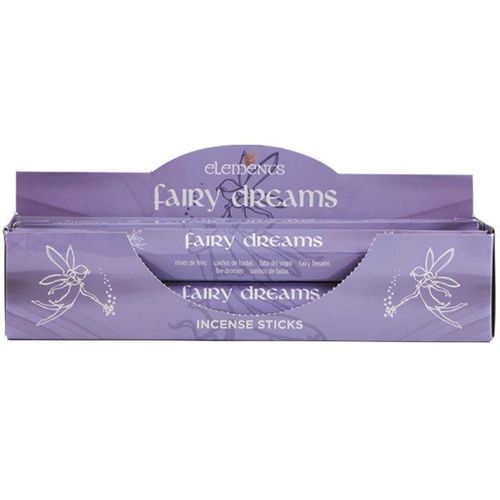 Set of 6 Packets of Elements Fairy Dreams Incense Sticks | Inspired Creative Gifts | UK Supplier