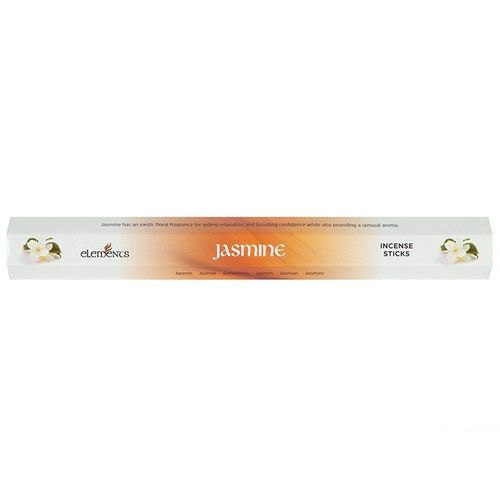 Set of 6 Packets of Elements Jasmine Incense Sticks | Inspired Creative Gifts | UK Supplier