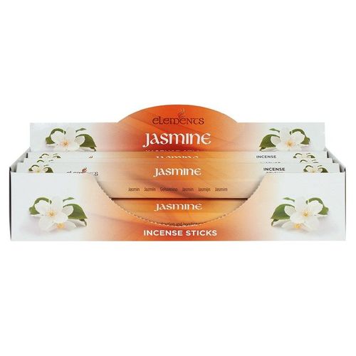 Set of 6 Packets of Elements Jasmine Incense Sticks | Inspired Creative Gifts | UK Supplier