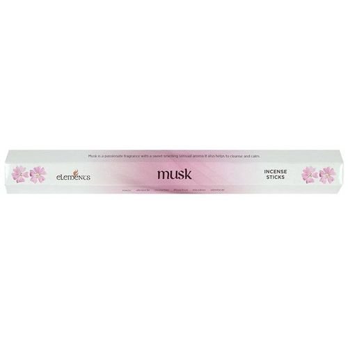 Set of 6 Packets of Elements Musk Incense Sticks | Inspired Creative Gifts | UK Supplier