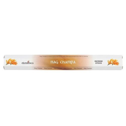 Set of 6 Packets of Elements Nag Champa Incense Sticks | Inspired Creative Gifts | UK Supplier