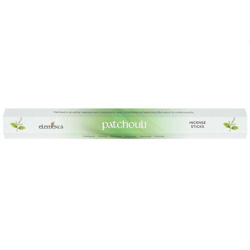 Set of 6 Packets of Elements Patchouli Incense Sticks | Inspired Creative Gifts | UK Supplier