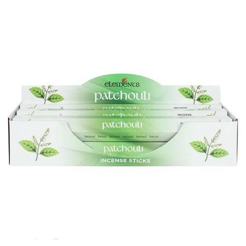 Set of 6 Packets of Elements Patchouli Incense Sticks | Inspired Creative Gifts | UK Supplier