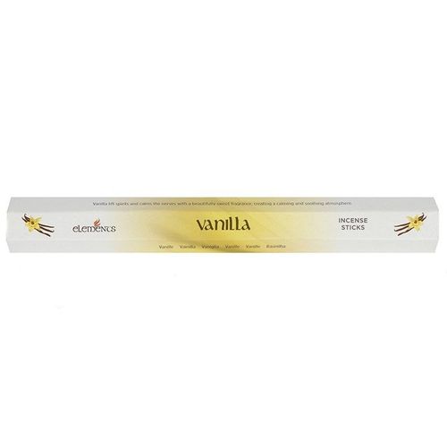 Set of 6 Packets of Elements Vanilla Incense Sticks | Inspired Creative Gifts | UK Supplier
