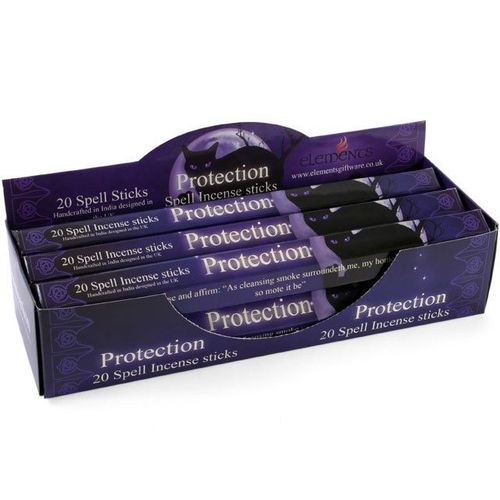 Set of 6 Packets of Protection Spell Incense Sticks by Lisa Parker | Inspired Creative Gifts | UK Supplier