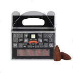 Set of 6 Packets of Satya Superhit Backflow Dhoop Cones | Inspired Creative Gifts | UK Supplier