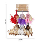 Set of 60 Dreamcatchers on Display Stand | Inspired Creative Gifts | UK Supplier