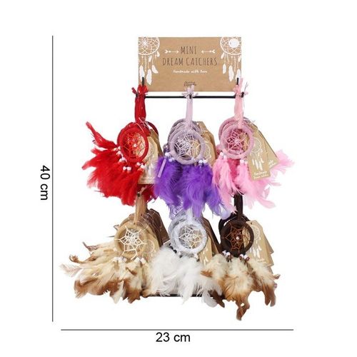 Set of 60 Dreamcatchers on Display Stand | Inspired Creative Gifts | UK Supplier