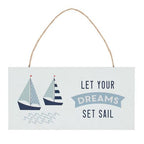 Set Sail Hanging Sign | Inspired Creative Gifts | UK Supplier