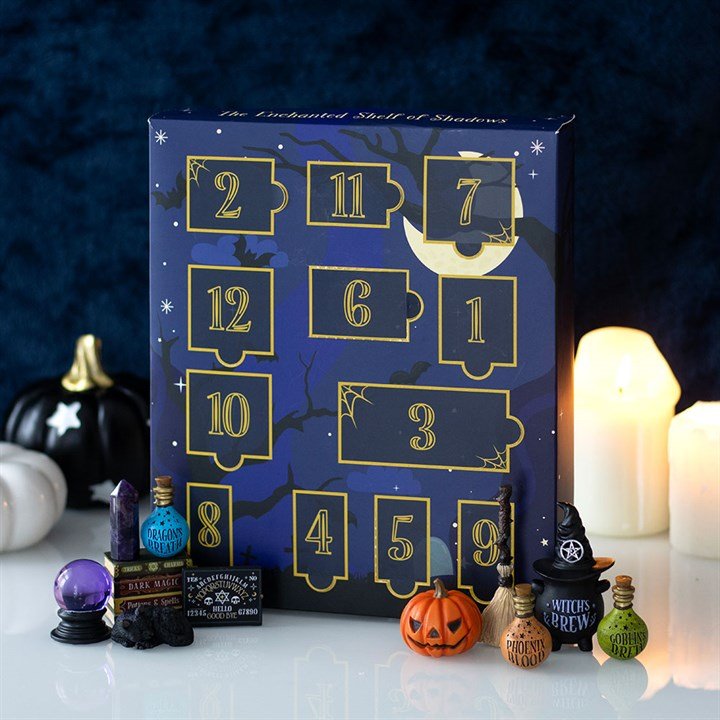 Shelf of Shadows 12 - Day Halloween Advent Calendar | Inspired Creative Gifts | UK Supplier