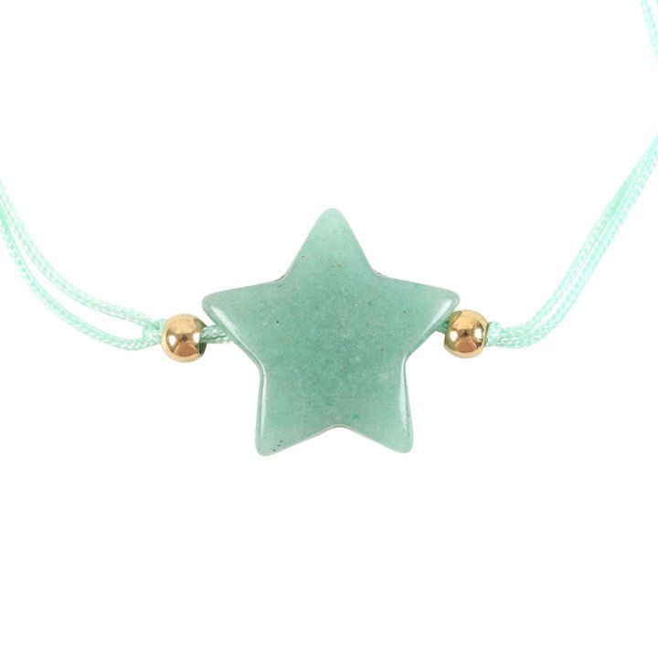 Shine Bright Aventurine Crystal Star Bracelet | Inspired Creative Gifts | UK Supplier
