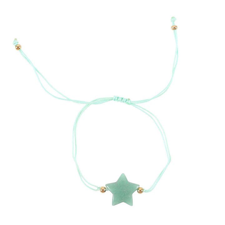 Shine Bright Aventurine Crystal Star Bracelet | Inspired Creative Gifts | UK Supplier