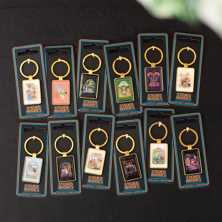 Sick of Your Shit Keyring by Steven Rhodes | Inspired Creative Gifts