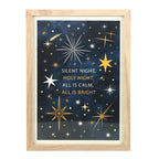 Silent Night Framed Wall Art Print | Inspired Creative Gifts | UK Supplier