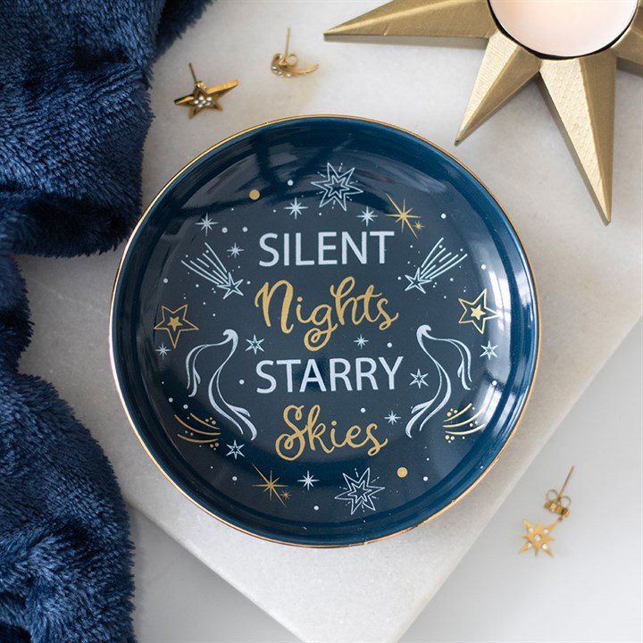 Silent Nights Starry Skies Trinket Dish | Inspired Creative Gifts | UK Supplier