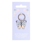 Silver Butterfly Keyring | Inspired Creative Gifts | UK Supplier
